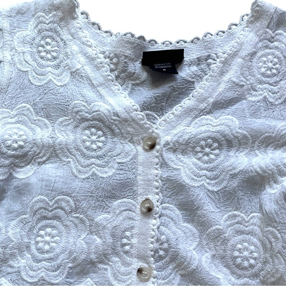 LIV Los Angeles Embroidered Button Up Top - Picture 6 of 10